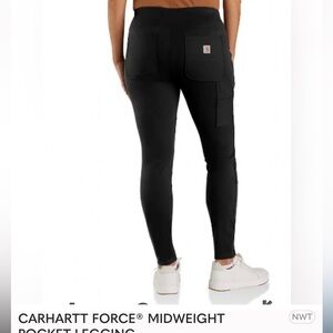 WOMEN'S CARHARTT FORCE® MIDWEIGHT POCKET LEGGING size XS